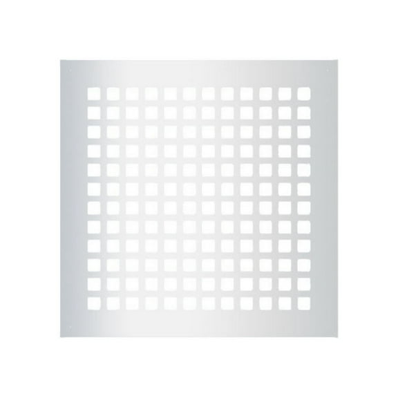 Reggio Registers G1414-Snh Grid Series 12" X 12" Floor Grille - Silver