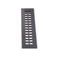 thumbnail image 1 of Reggio Registers G416-Anh Grid Series 2-1/4" X 14" Floor Grille - Black, 1 of 1