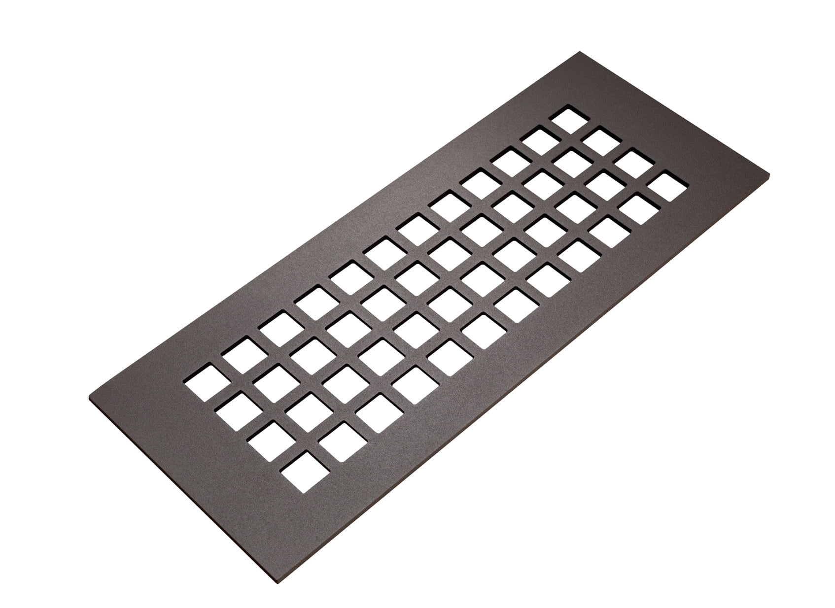 Reggio Registers G610-SRBNH Grid 4" X 8" Steel Floor Grille - MultiColor