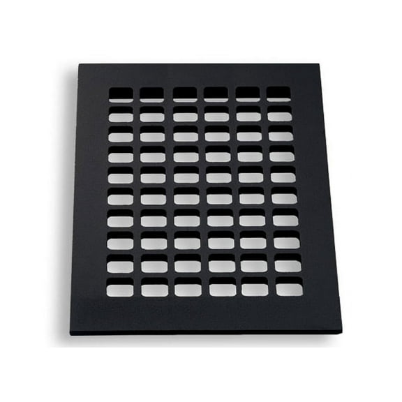 Reggio Registers G812-Anh Grid Series 6" X 10" Floor Grille - Black