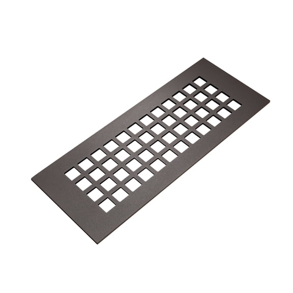 Reggio Registers G824-SRBH Grid 6" X 22" Steel Floor / Wall Grille - MultiColor