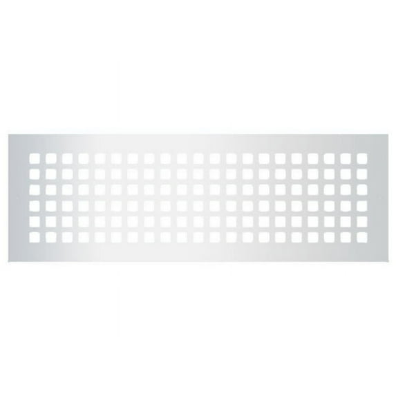 Reggio Registers G824-Snh Grid Series 6" X 22" Floor Grille - Silver
