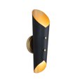 thumbnail image 1 of Regina Andrew 15-1244BBNB Vest 2 Light 17" Tall Wall Sconce - Blackened Brass, 1 of 6