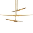 thumbnail image 1 of Regina Andrew 16-1081 Concorde 6 Light 38" Wide Linear Chandelier - Brass, 1 of 7
