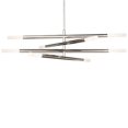thumbnail image 1 of Regina Andrew 16-1363 Wick 8 Light 56" Wide Led Linear Chandelier - Nickel, 1 of 7