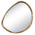 thumbnail image 1 of Regina Andrew 21-1161 Monte 44"W X 46"H Specialty Flat Resin Framed Accent Mirror - Gold, 1 of 4