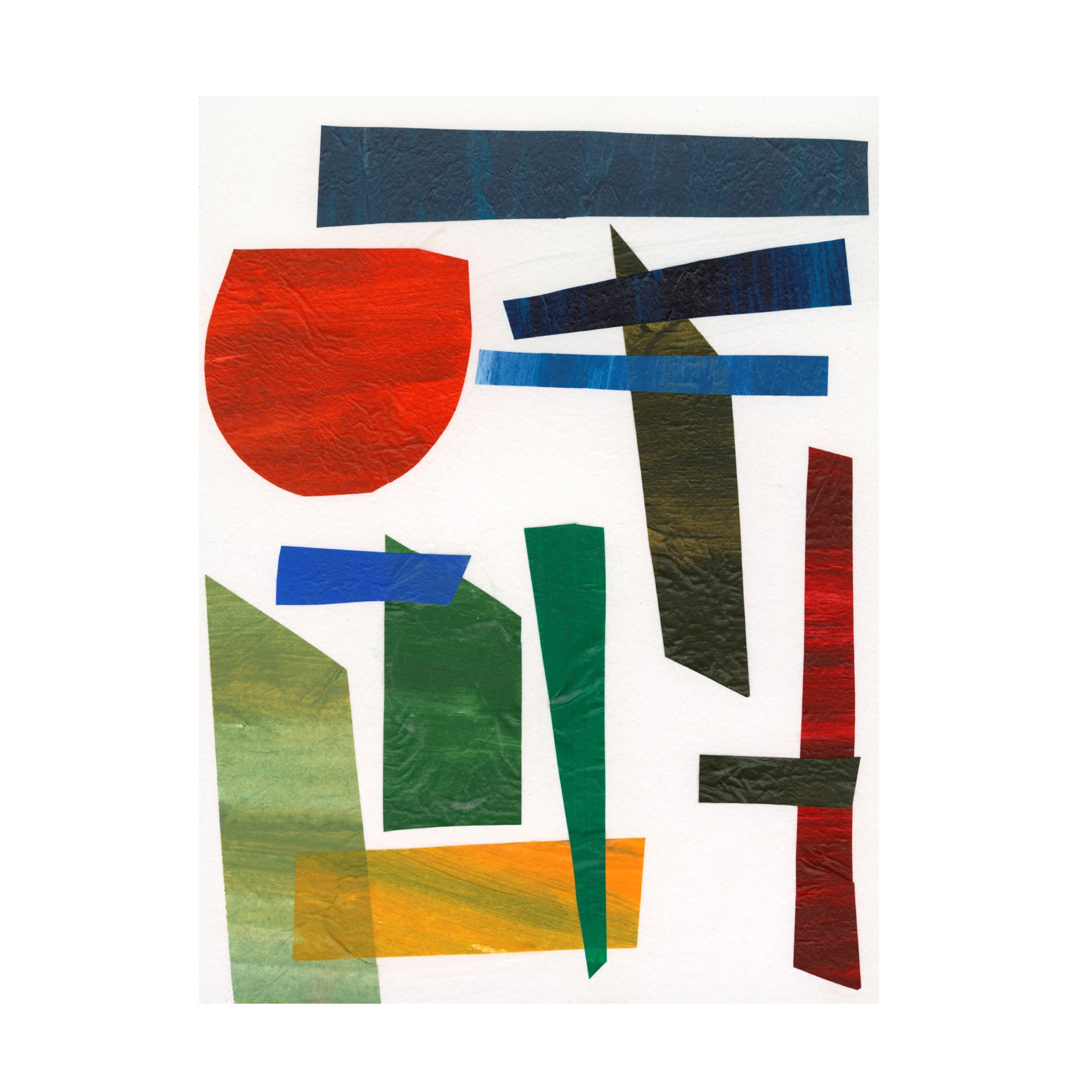 Regina Moore 'Colorful Shapes II' Canvas Art