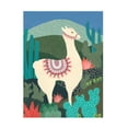 thumbnail image 1 of Regina Moore 'Desert Llama I' Canvas Art, 1 of 3