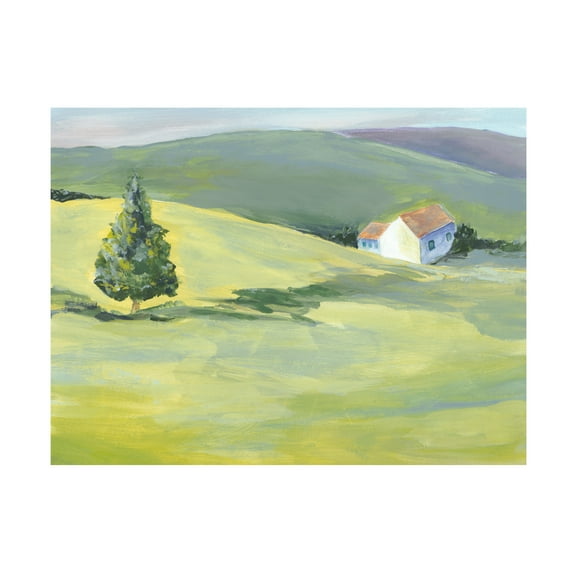 Regina Moore 'Hillside Vista II' Canvas Art