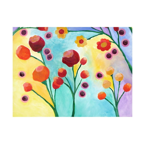 Regina Moore 'Jambalaya Floral II' Canvas Art