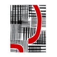 thumbnail image 1 of Regina Moore 'Red Interrupted I' Canvas Art, 1 of 4
