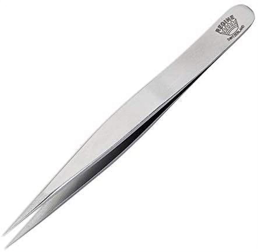 Regine Switzerland | Splinter Tweezers | 100% Handmade | Surgical Grade Stainless Steel | Professional Ingrown Hair \u0026 Splinter Tweezers |