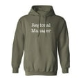 thumbnail image 1 of Regional Manager Adult Hooded Sweatshirt, 1 of 3
