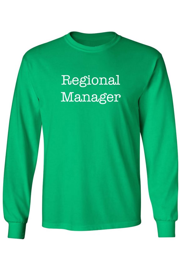 Regional Manager Adult Long Sleeve T-shirt