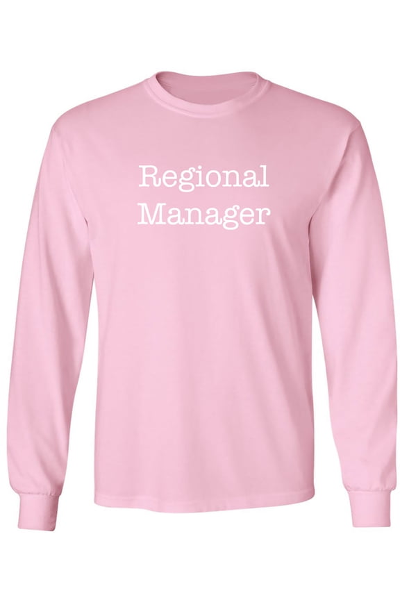 Regional Manager Adult Long Sleeve T-shirt