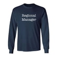 thumbnail image 1 of Regional Manager Adult Long Sleeve T-shirt, 1 of 3