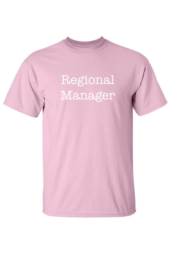 Regional Manager Adult Short Sleeve T-shirt