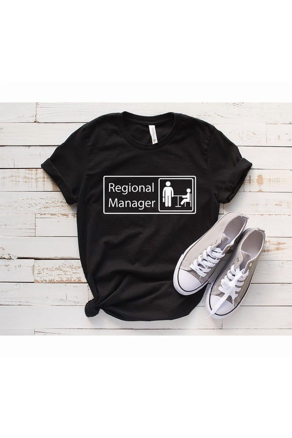 Regional Manager Set Father Daughter Mom Son T-Shirt