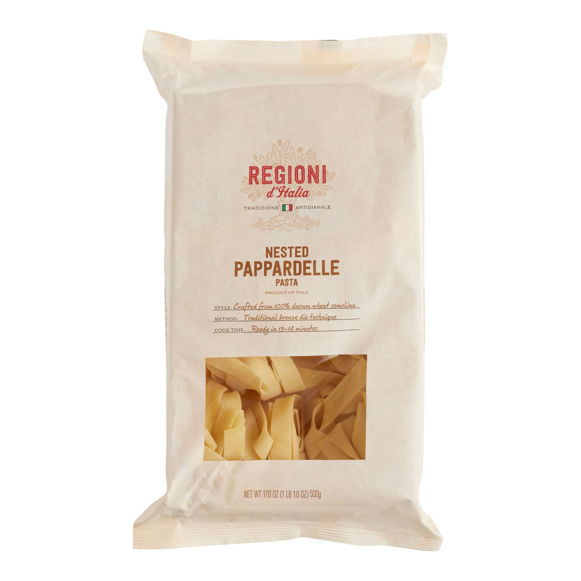 Regioni D'Italia Pappardelle Pasta 17.6 oz.