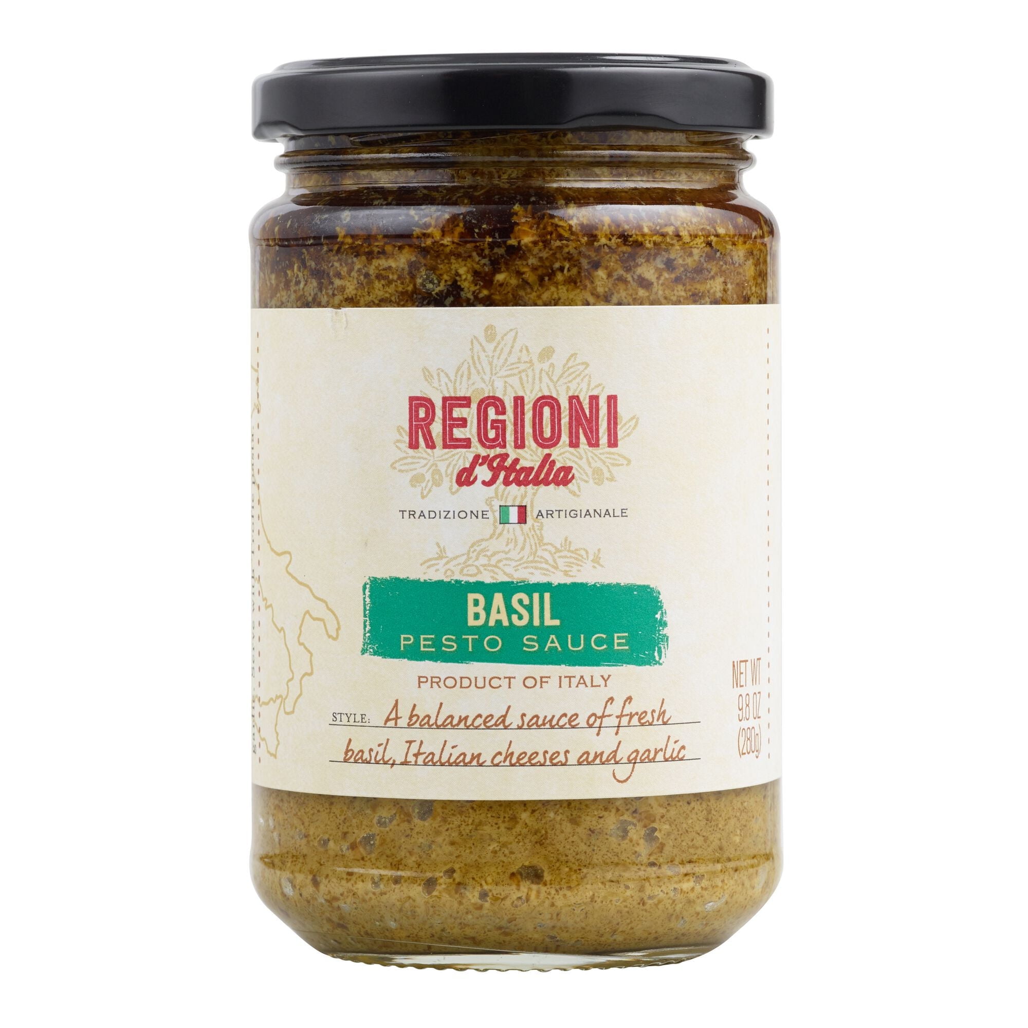 Regioni d'Italia Basil Pesto 9.8 oz. Pack of 3