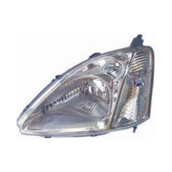 Regionmax REGHD307-A001L Left Headlamp Lens & Housing for 2001-2003 Honda Civic 2 Door Hatchback