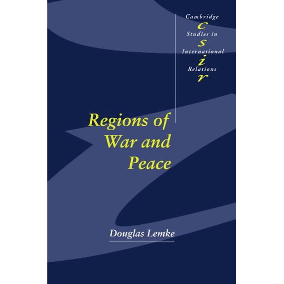 Pre-Owned Regions of War and Peace (Paperback) 0521007720 9780521007726