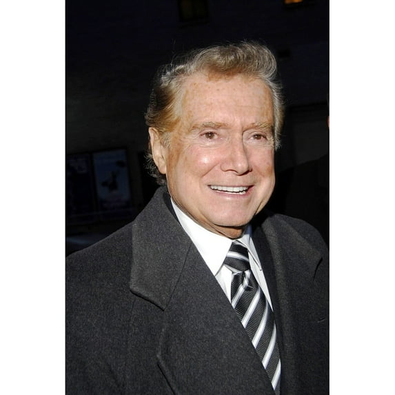 Regis Philbin At Talk Show Appearance For The Late Show With David Letterman Ed Sullivan Theater New York Ny