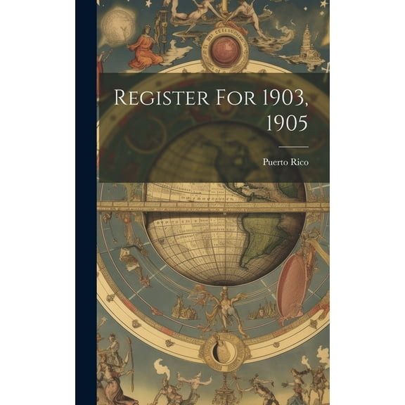 Register For 1903, 1905 (Hardcover)