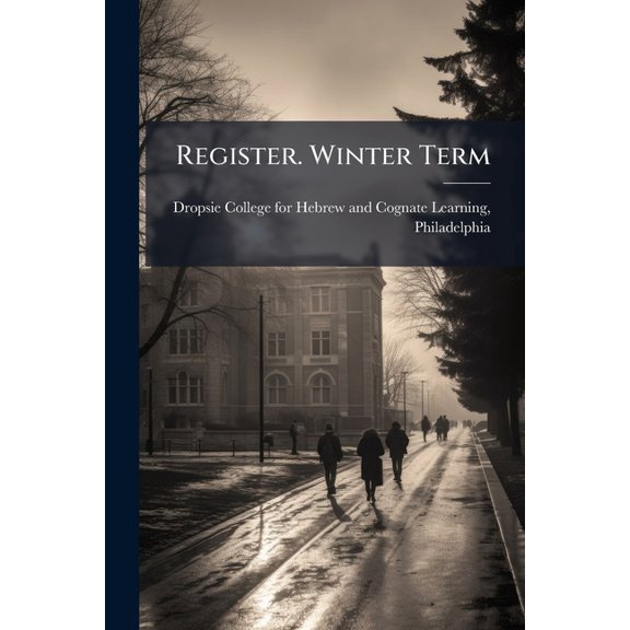 Register. Winter Term Paperback