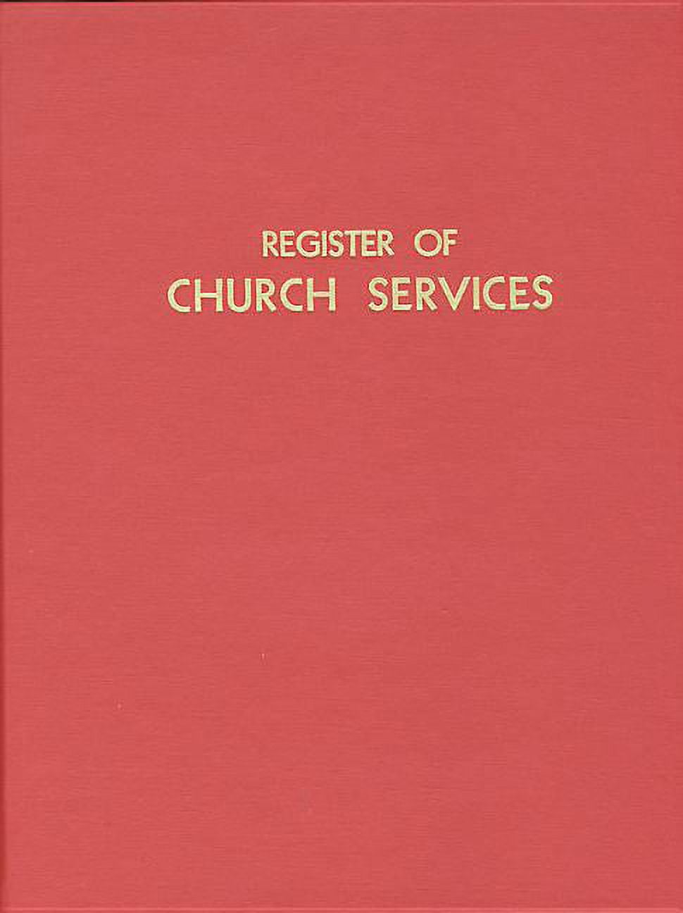 Register of Church Services (Other)