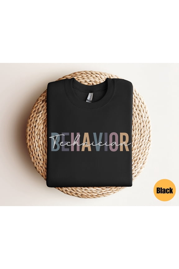 Registered Behavior Technician T-Shirt Aba Therapist Aba T-Shirt Rbt Crewneck T-Shirt Gift