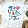 thumbnail image 1 of Registered Medical Assistant Shirt | RMA Healthcare Pride Tee, White, Size S, 1 of 6