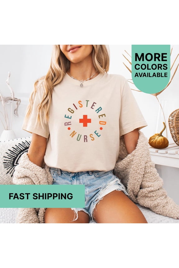 Registered Nurse Shirt, RN Shirt, Nursing Shirt, Registered Nurse, RN Graduation Gift, Best Nurse Shirt TSHIRT All Size S-5XL