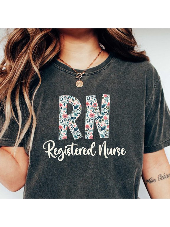 Registered Nurse Shirt for Women, RN TShirt for Registered Nurse, Nursing T-Shirt for Nurse, Gift for Registered Nurse, RN Graduation Gift Unisex S-5XL Hot Trending Shirt, Unisex T-Shirt