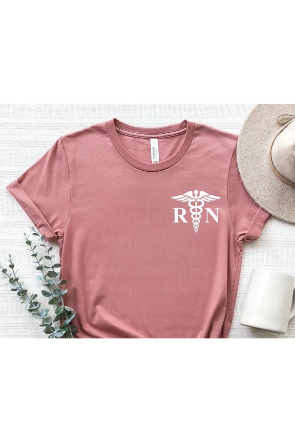 Registered Nurse Shirts Pocket RN Shirts Nurses Superhero Nursing Shirt Nursing School Tee