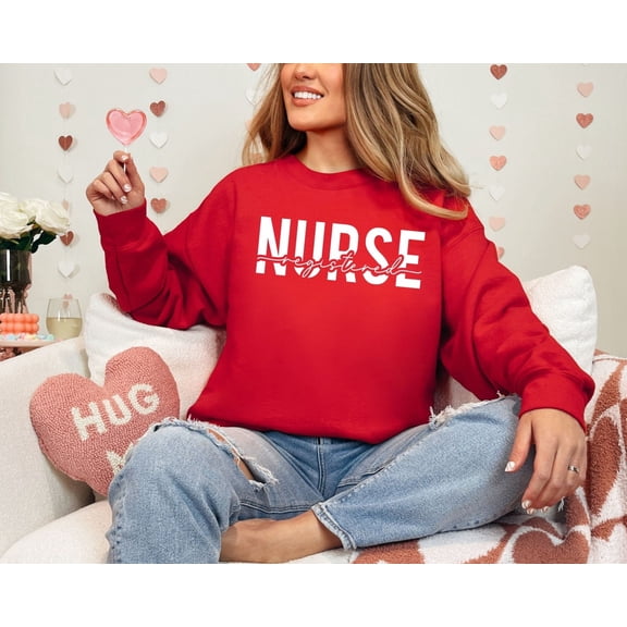 Registered Nurse Sweatshirt, Nurse T-shirt, Nurse Gift, Nurse Crewneck,Nursing Sweatshirt,Nurse Life,Nurse Grad Gift All Size S-5Xl