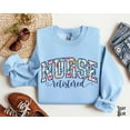 thumbnail image 1 of Registered Nurse Sweatshirt, Rn Varsity Sweater, Nurse Floral Crewneck, Rn Flower Fleece, Nursing, Spring, Summer, For Registered Nurse TSHIRT All Size S-5XL, 1 of 5