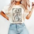 thumbnail image 1 of Registered Nurse T-shirt, Registered Nurse Tarot Card T-shirt, Fall RN T-shirt, Funny Gift For Registered Nurse, Skeleton Nurse T-shirt., 1 of 5