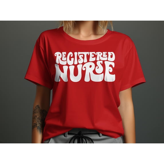 Registered Nurse Tshirt, Nursing School T-Shirt, RN Shirt, Nurse Gifts, Nurse Tee, RN Gift