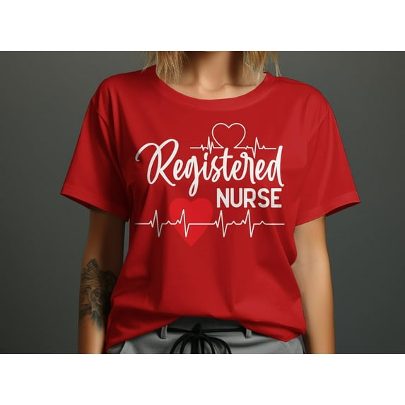 Registered Nurse Tshirt, RN TShirt, Nursing School T-Shirt, RN Shirt, Gift for Nurses, Nursing Student Tee, Future Nurse Gift