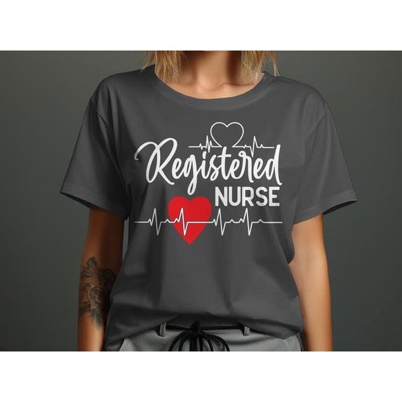 Registered Nurse Tshirt, RN TShirt, Nursing School T-Shirt, RN Shirt, Gift for Nurses, Nursing Student Tee, Future Nurse Gift