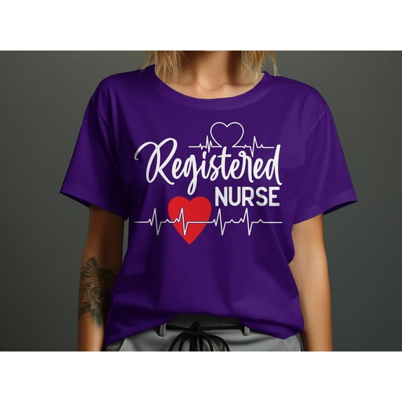 Registered Nurse Tshirt, RN TShirt, Nursing School T-Shirt, RN Shirt, Gift for Nurses, Nursing Student Tee, Future Nurse Gift