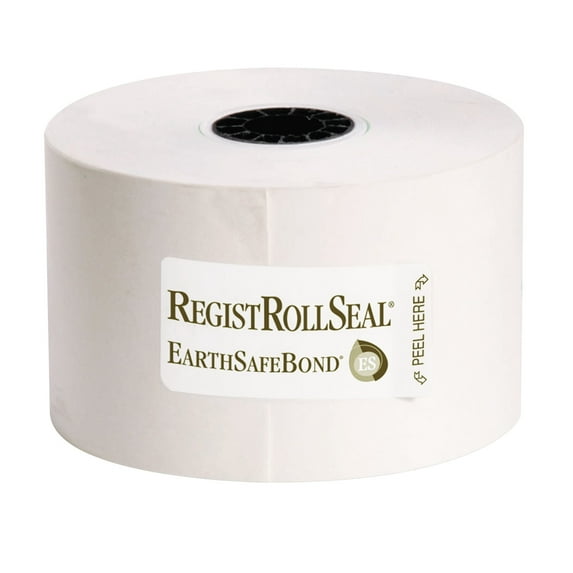 Registroll 44Mm White Bond 1 Ply 5/10Rls