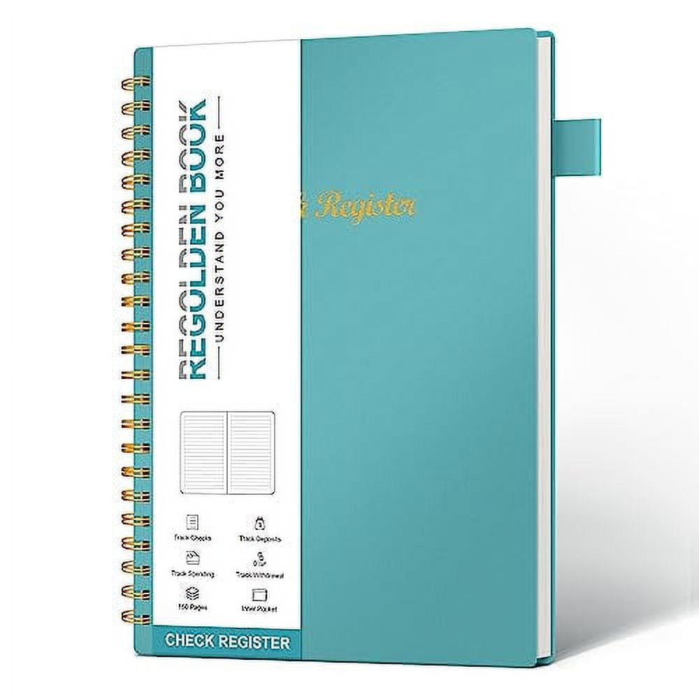 RegoldenBook Check Registers for Personal Checkbook Register, Bank