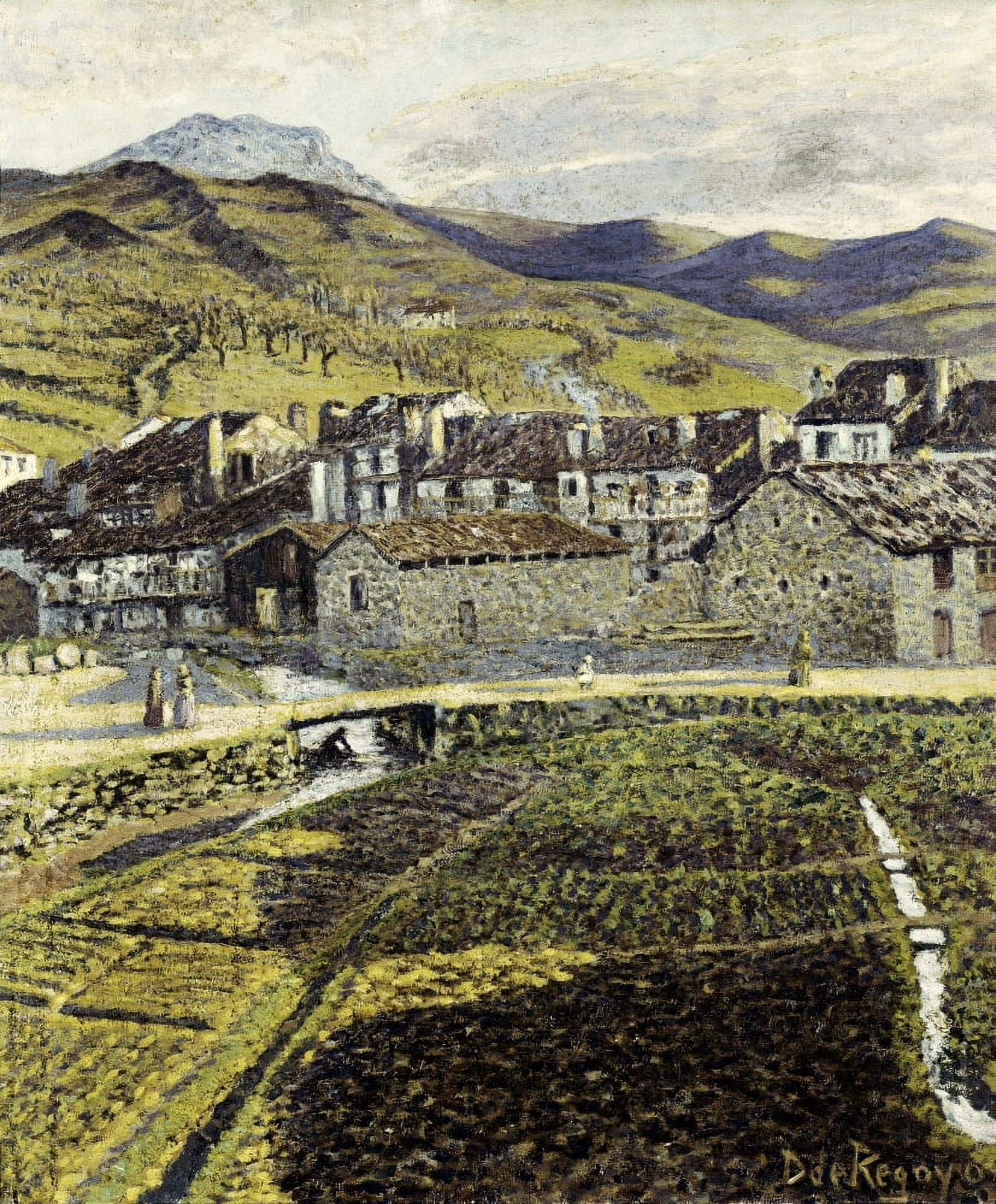 Regoyosdar?™o De (1875-1913) Canvas Art - (24 x 36)