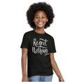 thumbnail image 1 of Regret Nothing Inspiring YOLO Motivate Girls Kids T Shirt Tees Teen Brisco Brands XS, 1 of 5
