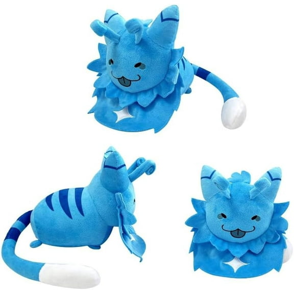 Regretavator Plush Gnarph Alien Cat Plush Toys,Give Fans and Friends Beautifully Plushie Doll Gifts (Blue)