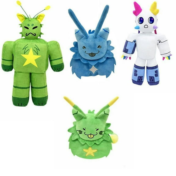 Regretevator Gnarpy Plush Toy, 9 inch Cute Version Deer Plushies Toy Huggable Soft Stuffed Doll for Home Sofa Decor, Collectible Birthday Christmas Gift Idea for Game Lovers Fans, 4 PCS