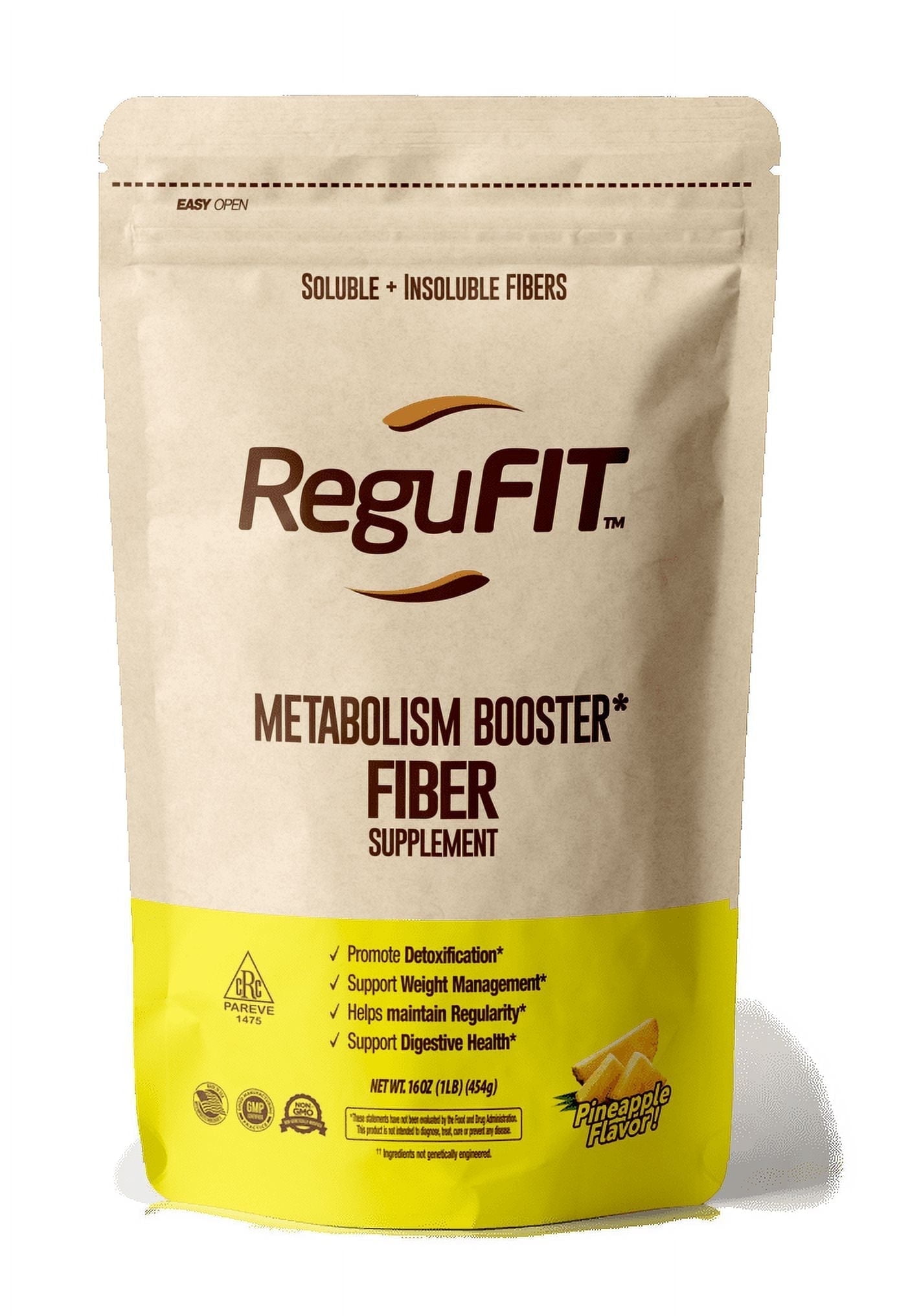 Regufit Detox Fiber Supplement, Weight Loss, Digestive