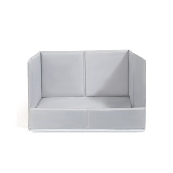 Regulable Cats Litters Containment Barrier Cats Litters Pan Splashprevent Large Cats Litters Box Enclosure Folding Cats Sand Fence